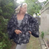 Kimono Jacket with  jersey tube dress - Image 2